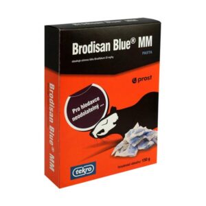 Granule proti potkanom AgroBio Brodisan Blue MM 150g